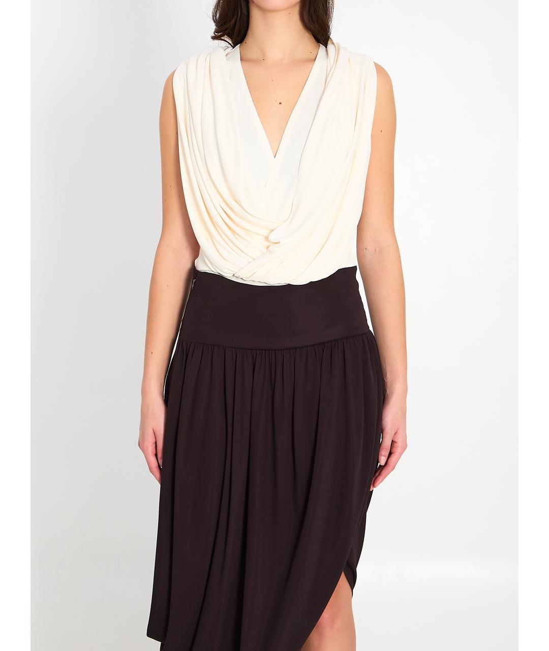 ALAIA Белое вискозное боди, фото 2