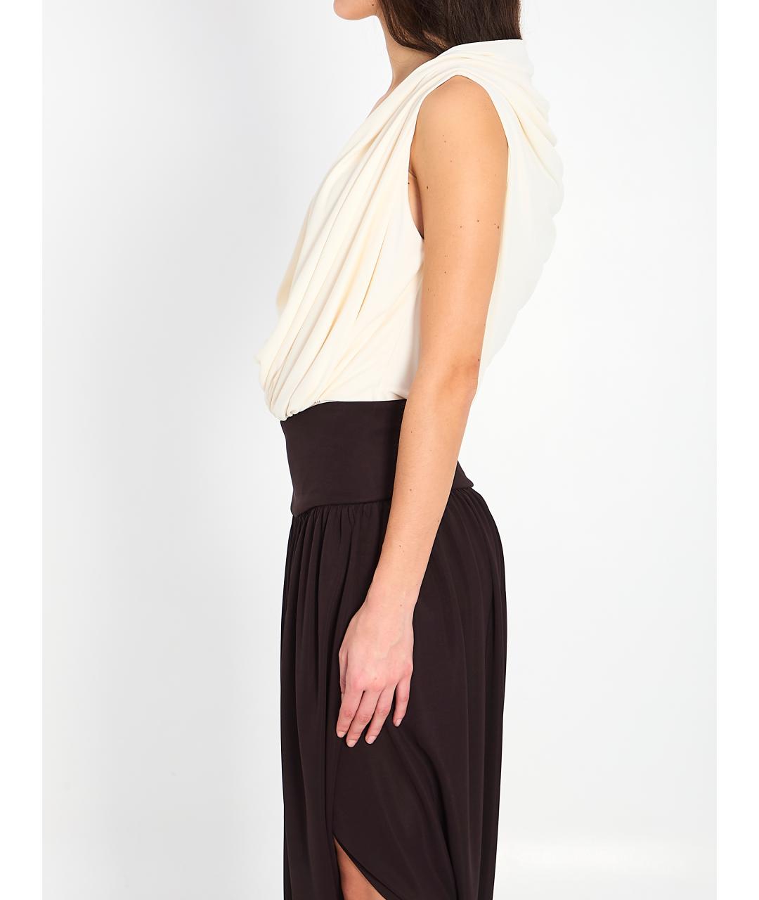 ALAIA Белое вискозное боди, фото 4