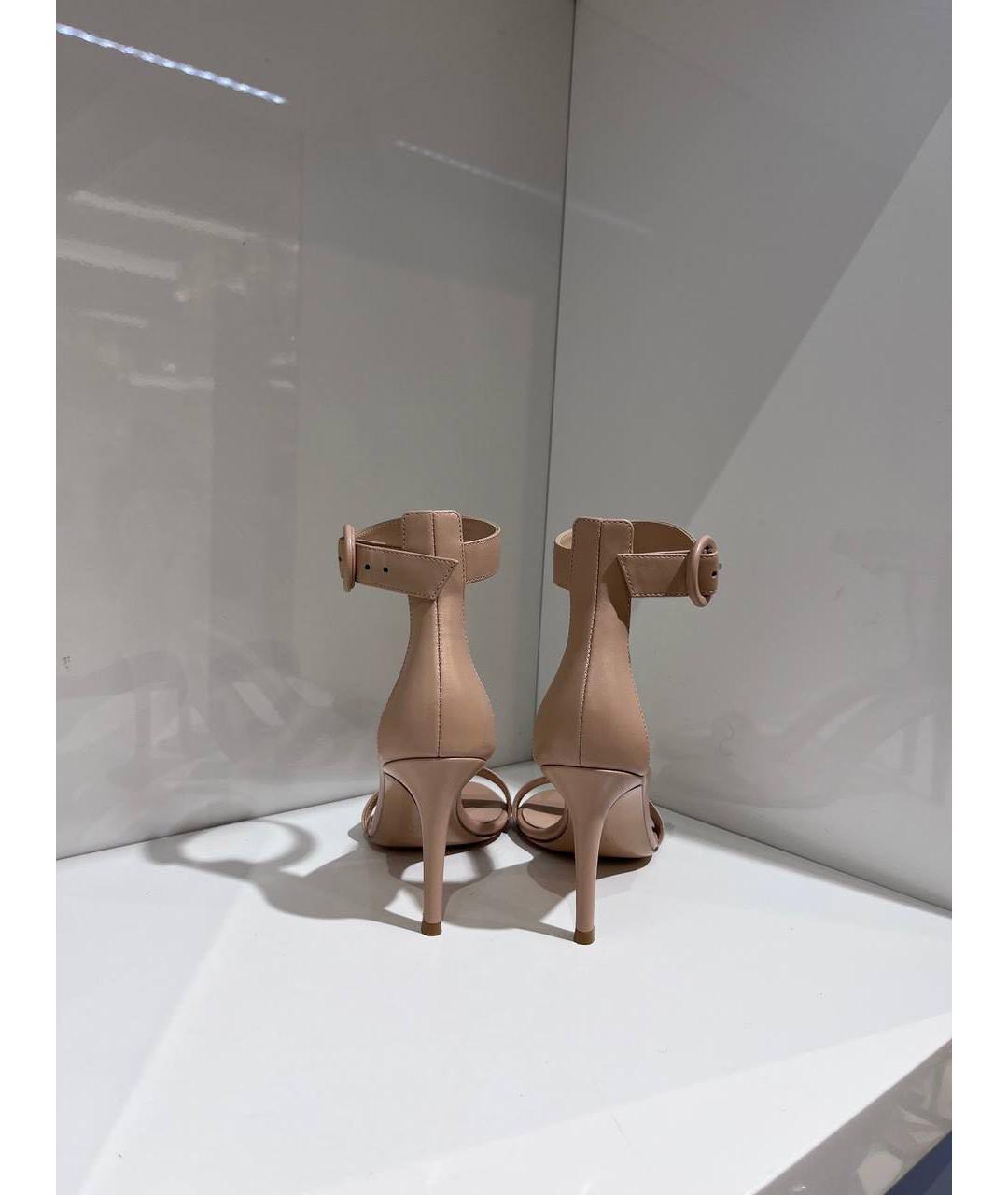 GIANVITO ROSSI Кожаные босоножки, фото 3