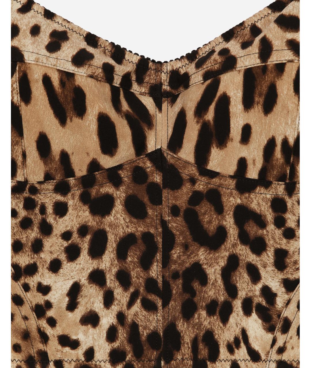 DOLCE&GABBANA Мульти шелковая блузы, фото 4