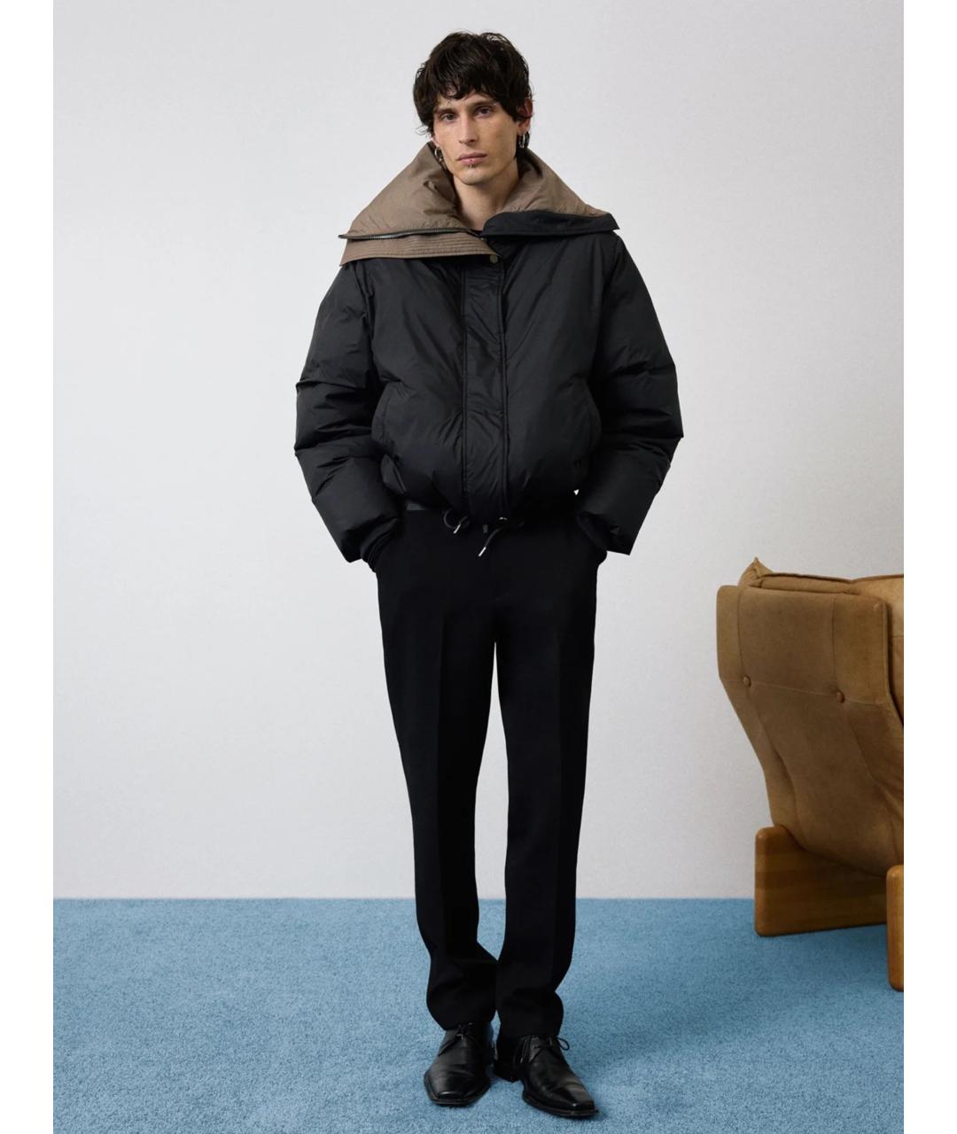 entire studios Черная полиэстеровая куртка, фото 2