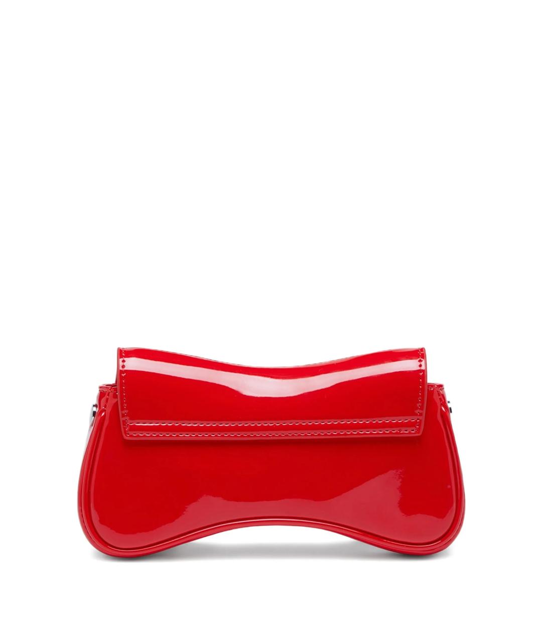 DIESEL Красная сумка через плечо из искусственной кожи, фото 2
