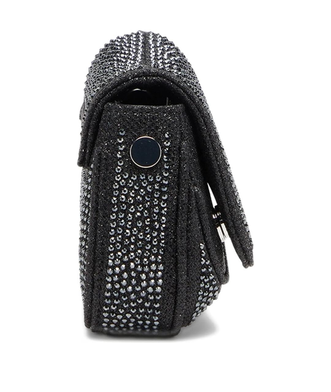 DIESEL Черная сумка через плечо из искусственной кожи, фото 4