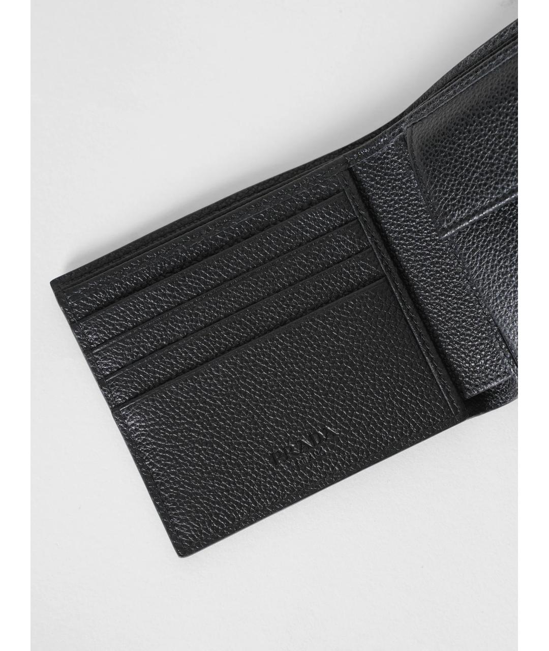 PRADA Серый кожаный кошелек, фото 4