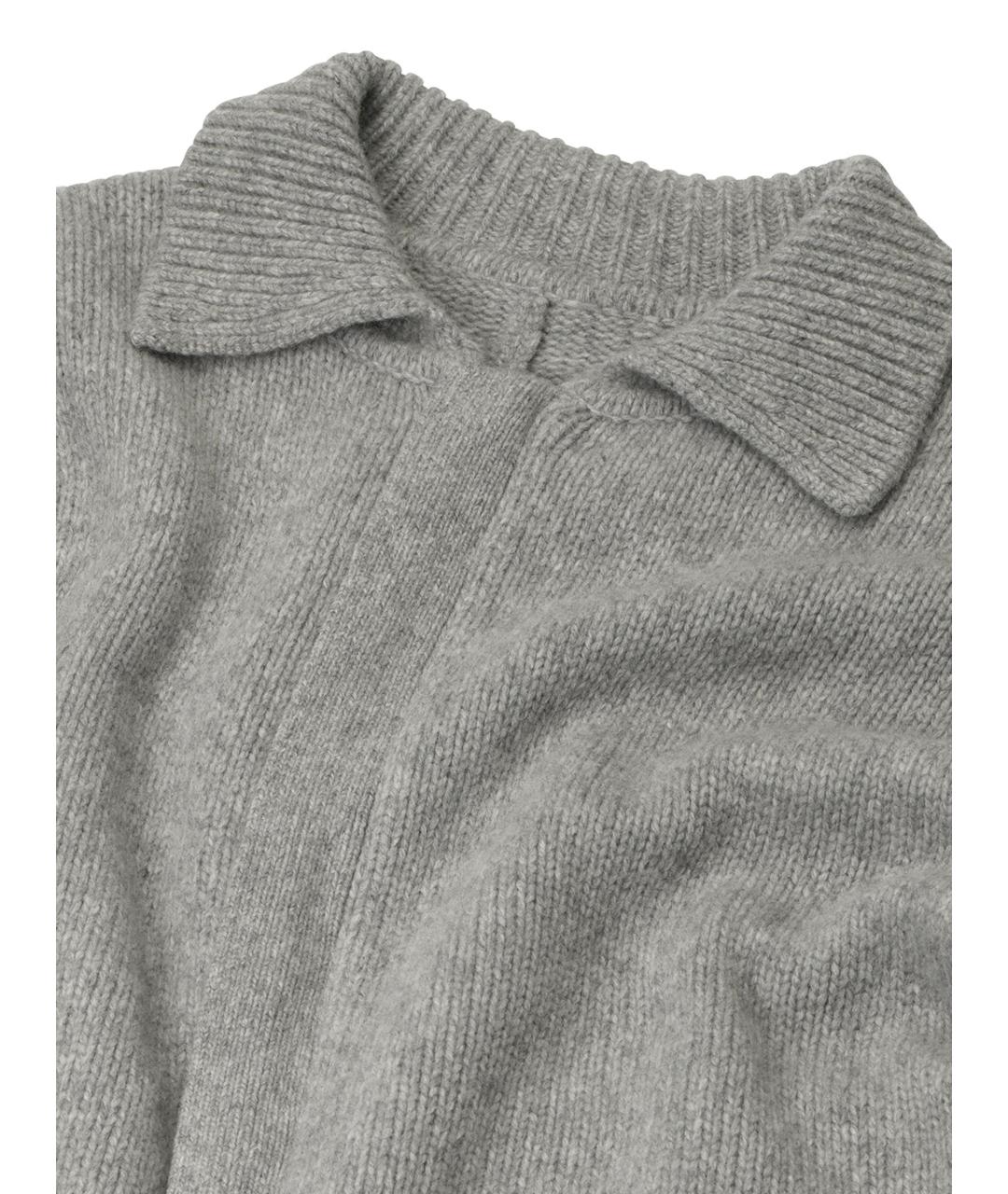 entire studios Серый шерстяной кардиган, фото 5