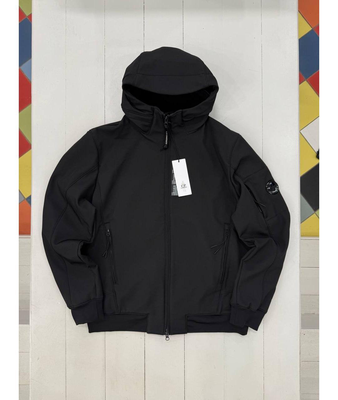 CP COMPANY Черная полиамидовая куртка, фото 2