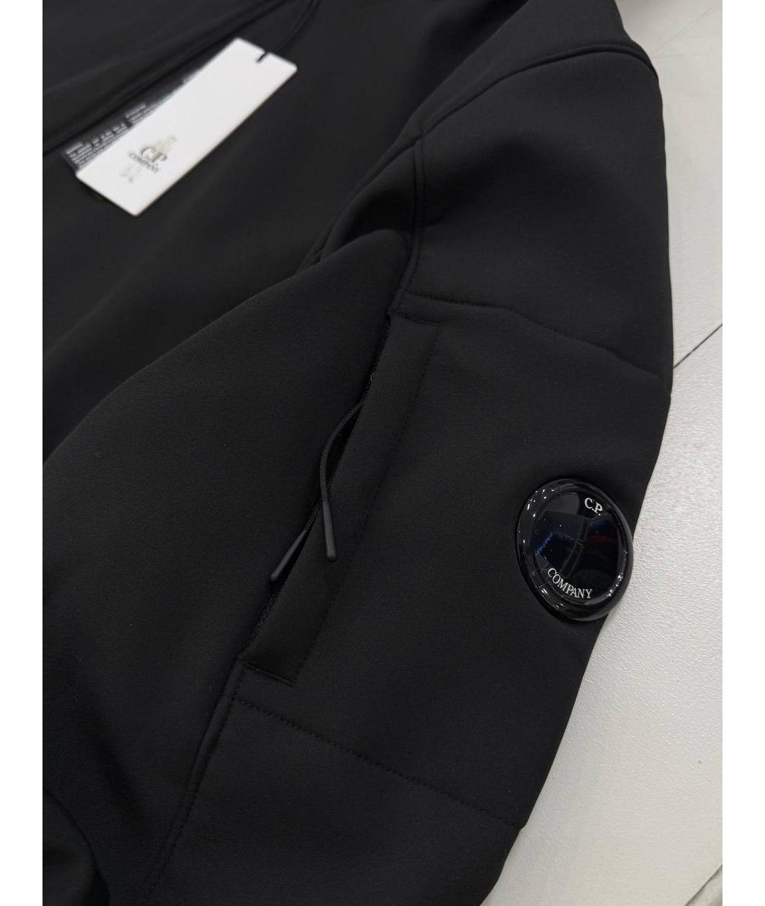 CP COMPANY Черная полиамидовая куртка, фото 4