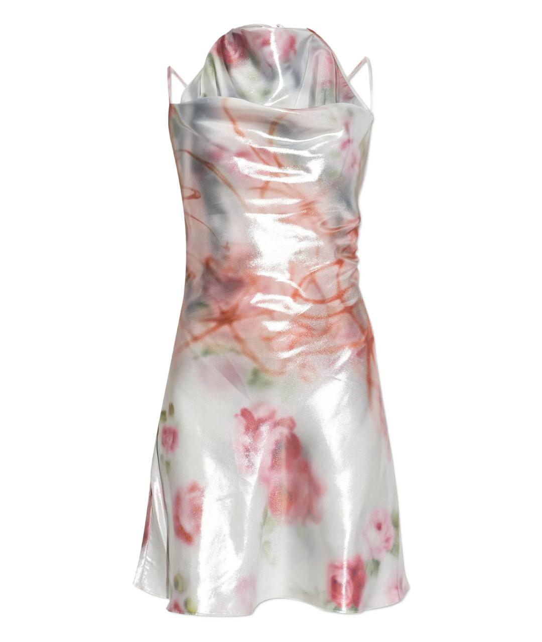 DIESEL Мульти полиэстеровое коктейльное платье, фото 1