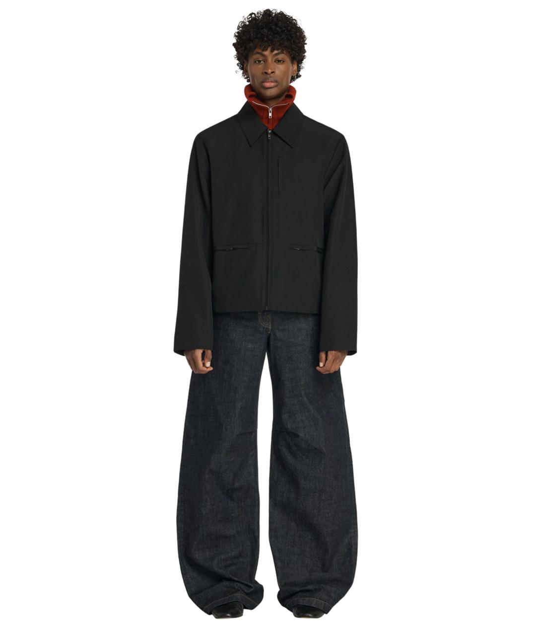 entire studios Черная хлопковая куртка, фото 2