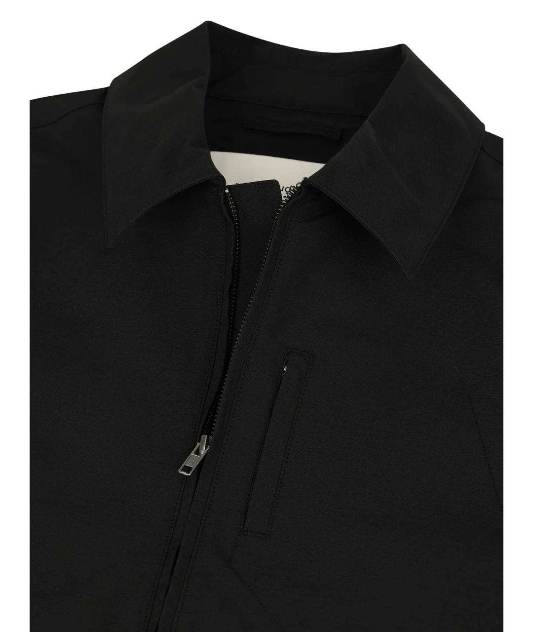 entire studios Черная хлопковая куртка, фото 4