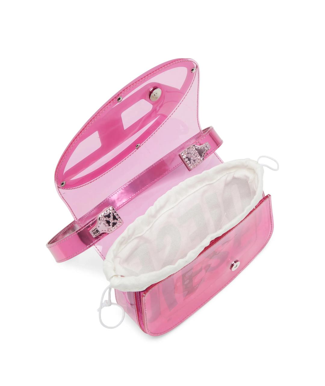 DIESEL Розовая сумка через плечо, фото 4