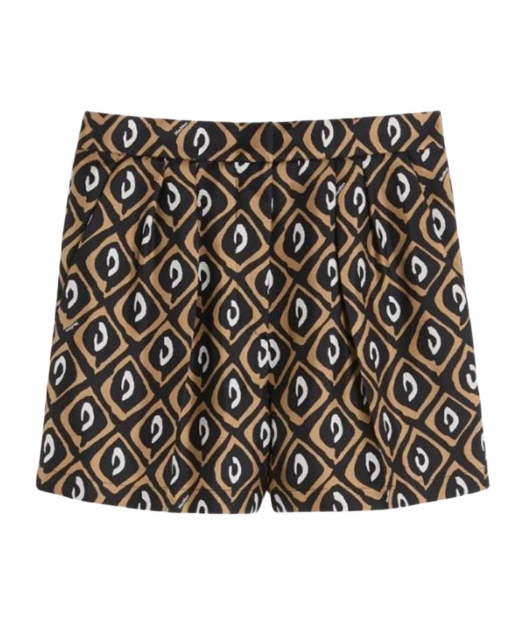 MAX MARA Мульти шелковые шорты, фото 1