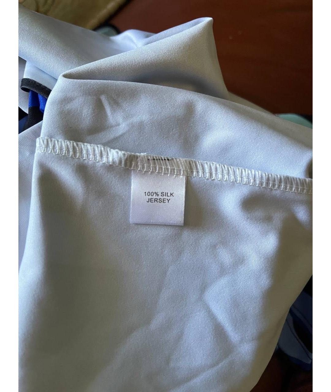 EMILIO PUCCI Синяя шелковая туника, фото 4