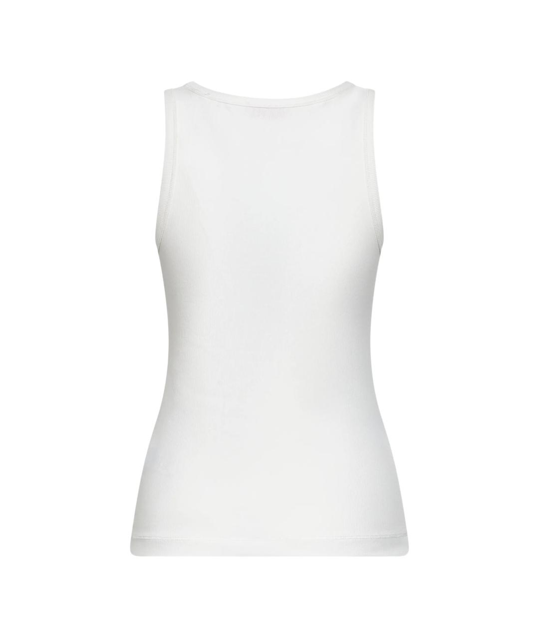 DIESEL Белая хлопковая майка, фото 2