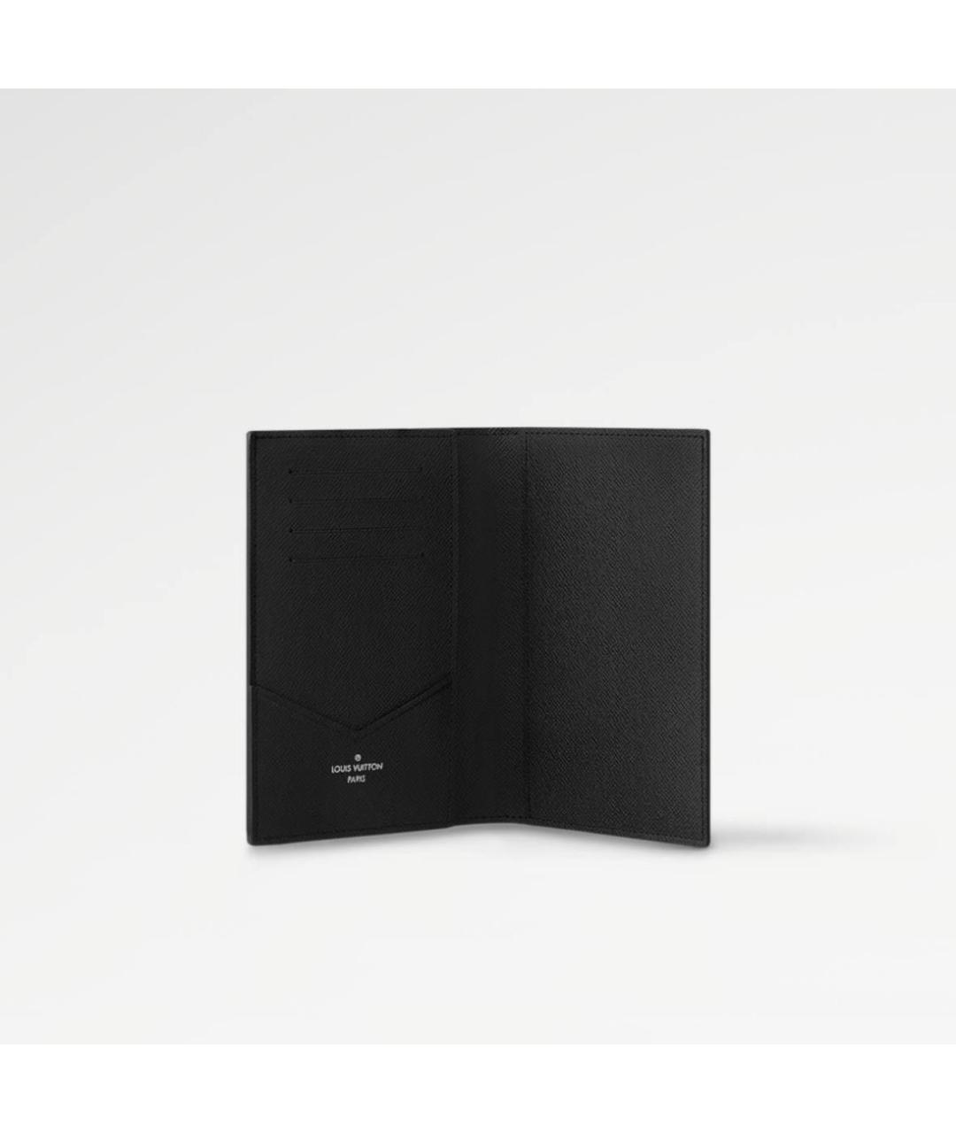 LOUIS VUITTON Черная визитница, фото 2