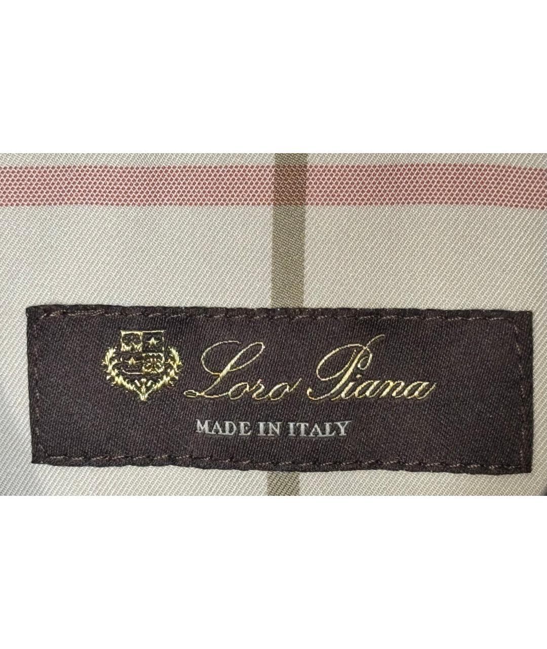 LORO PIANA Темно-синяя шерстяная куртка, фото 5