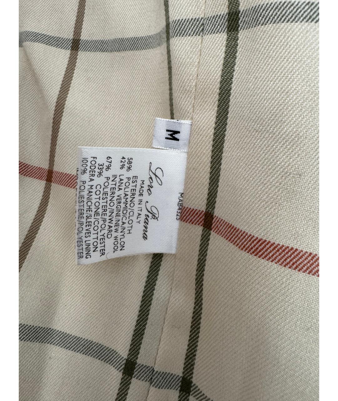 LORO PIANA Темно-синяя шерстяная куртка, фото 8