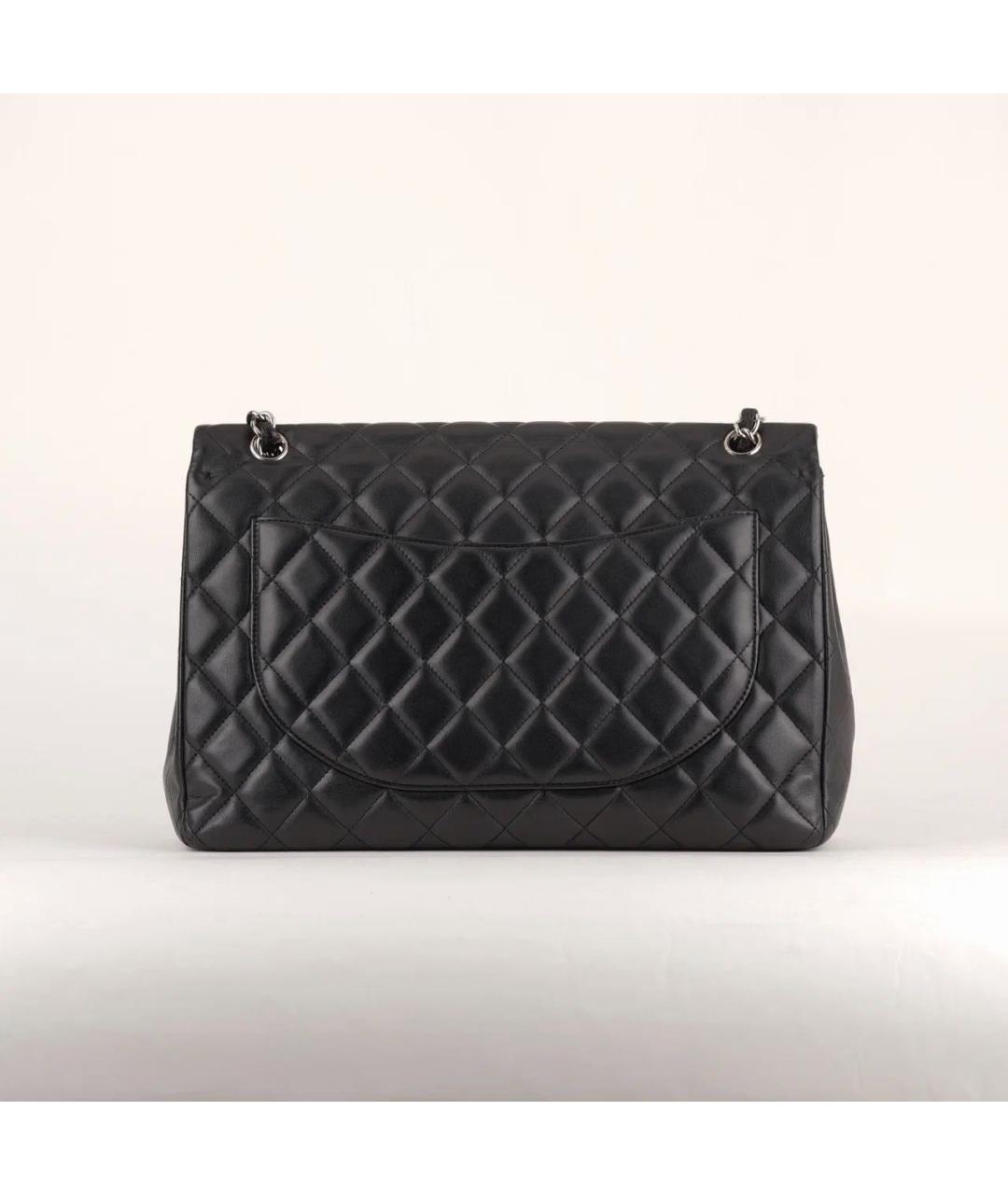 CHANEL Черная кожаная сумка через плечо, фото 3