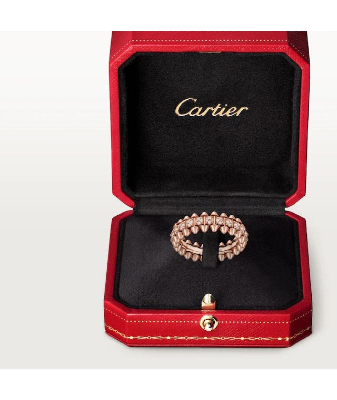 CARTIER Золотое кольцо из розового золота, фото 8
