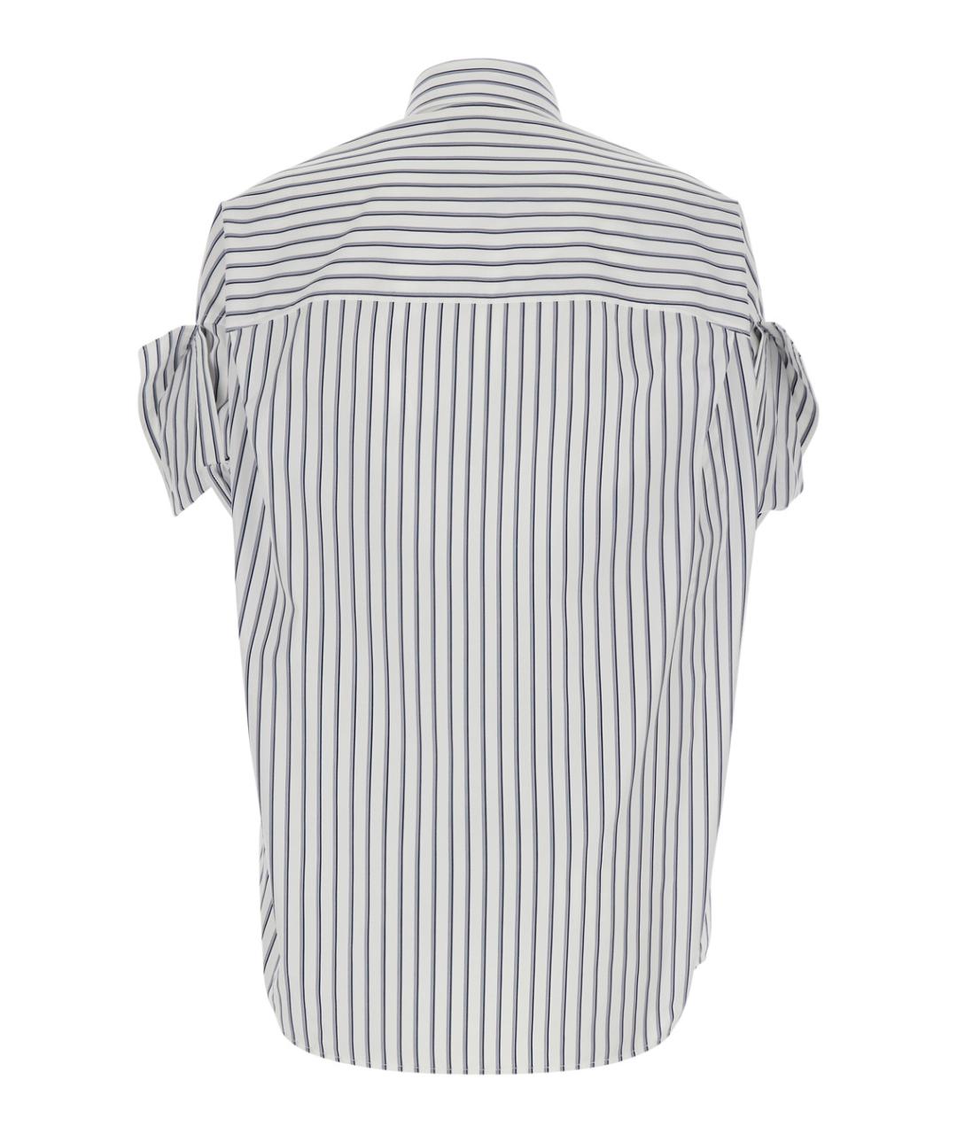 BALENCIAGA Белая хлопковая рубашка, фото 2