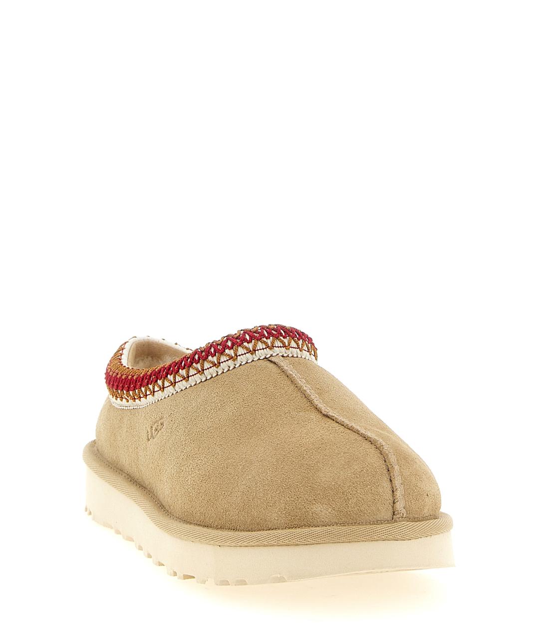 UGG AUSTRALIA Бежевые замшевые мюли, фото 2