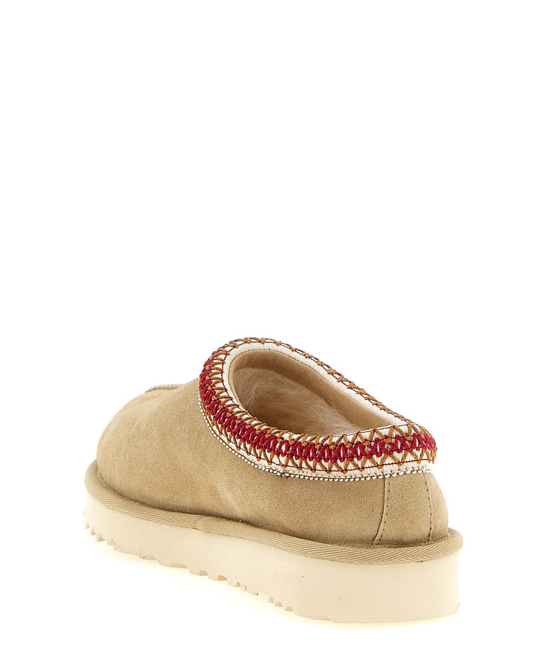 UGG AUSTRALIA Бежевые замшевые мюли, фото 3