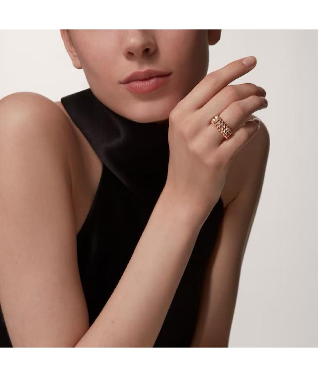 CARTIER Зеленые кольцо из розового золота, фото 4