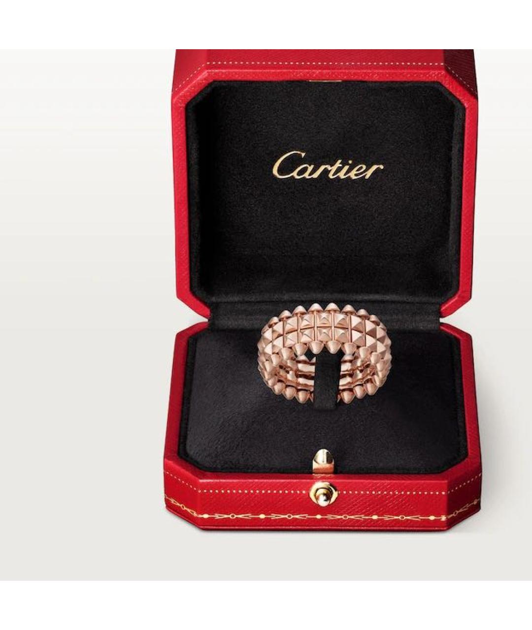 CARTIER Зеленые кольцо из розового золота, фото 6