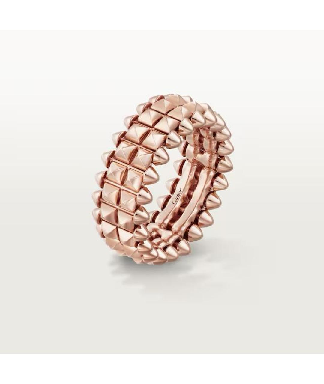 CARTIER Зеленые кольцо из розового золота, фото 2