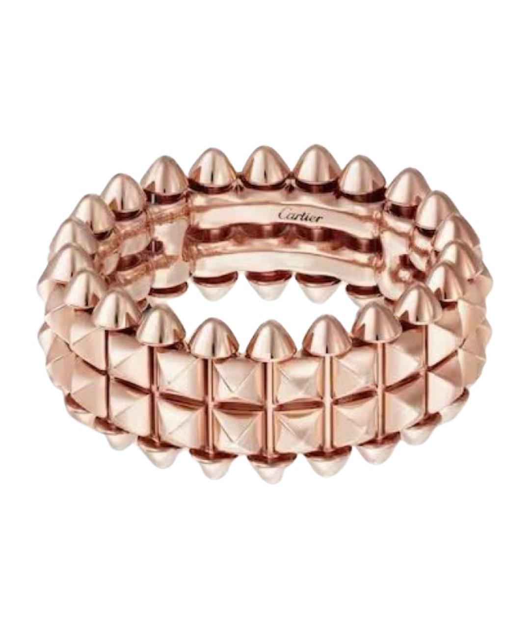 CARTIER Зеленые кольцо из розового золота, фото 1