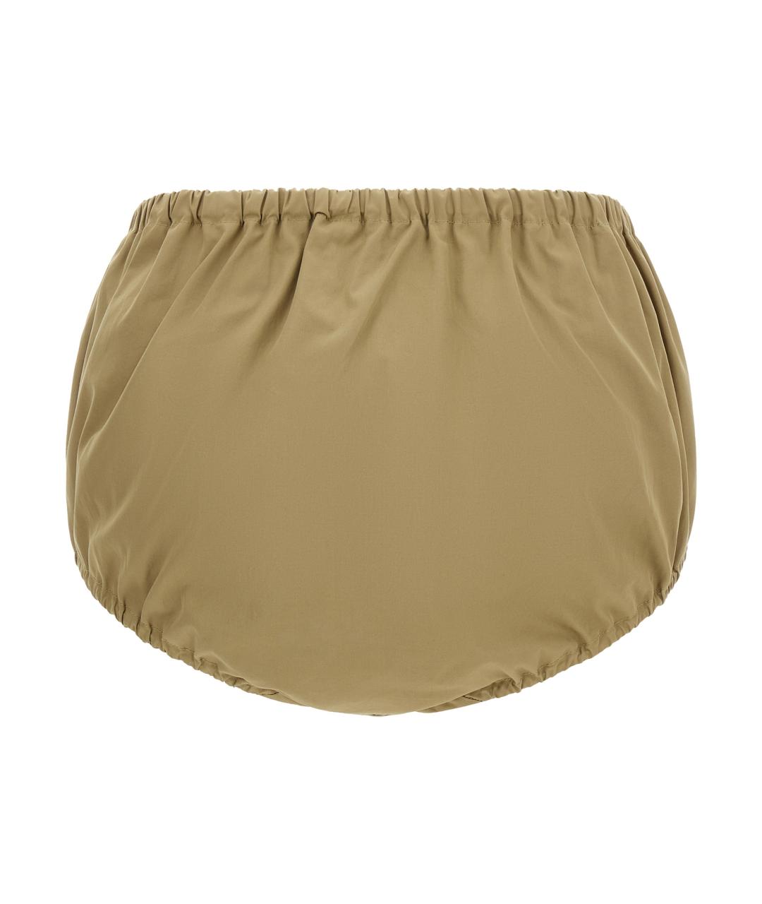 PRADA Бежевые хлопковые шорты, фото 2