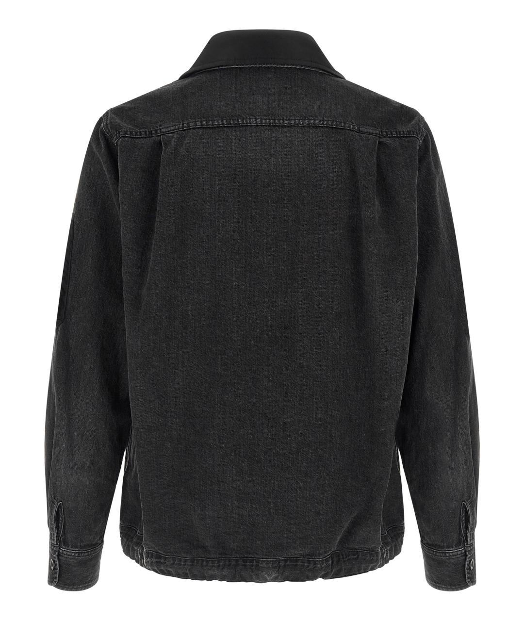 SACAI Черная хлопковая куртка, фото 2