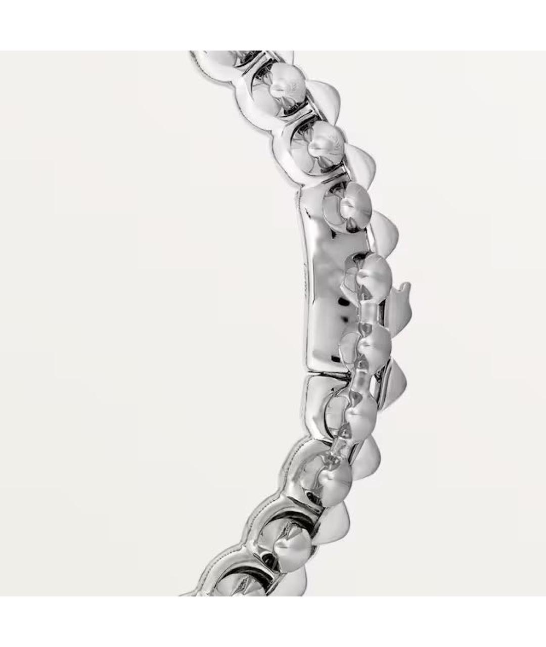 CARTIER Серебрянный браслет из белого золота, фото 5
