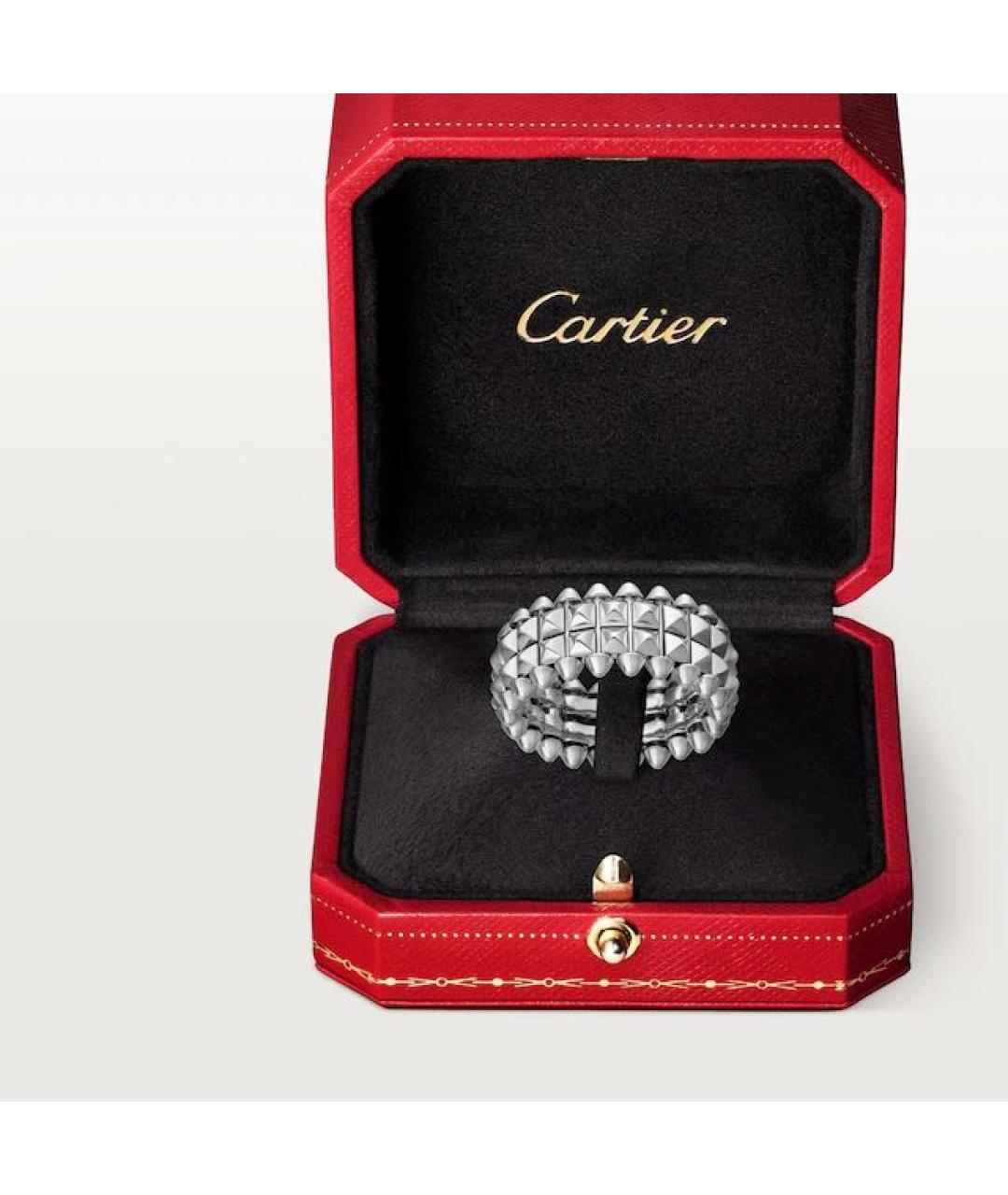 CARTIER Серебряное кольцо из белого золота, фото 5