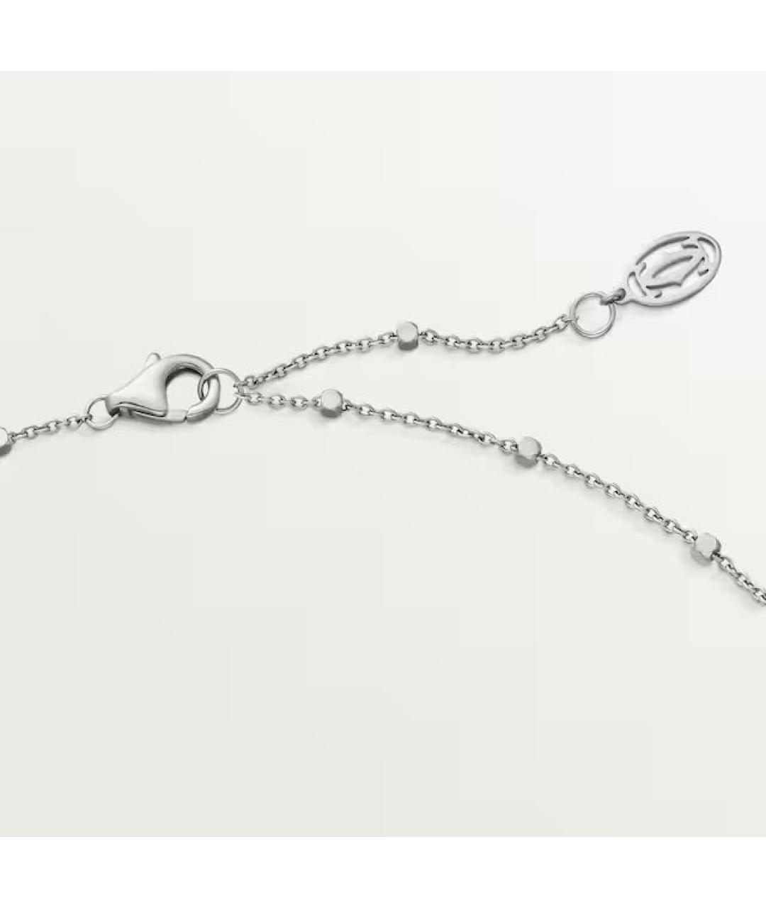 CARTIER Серебряное колье из белого золота, фото 3