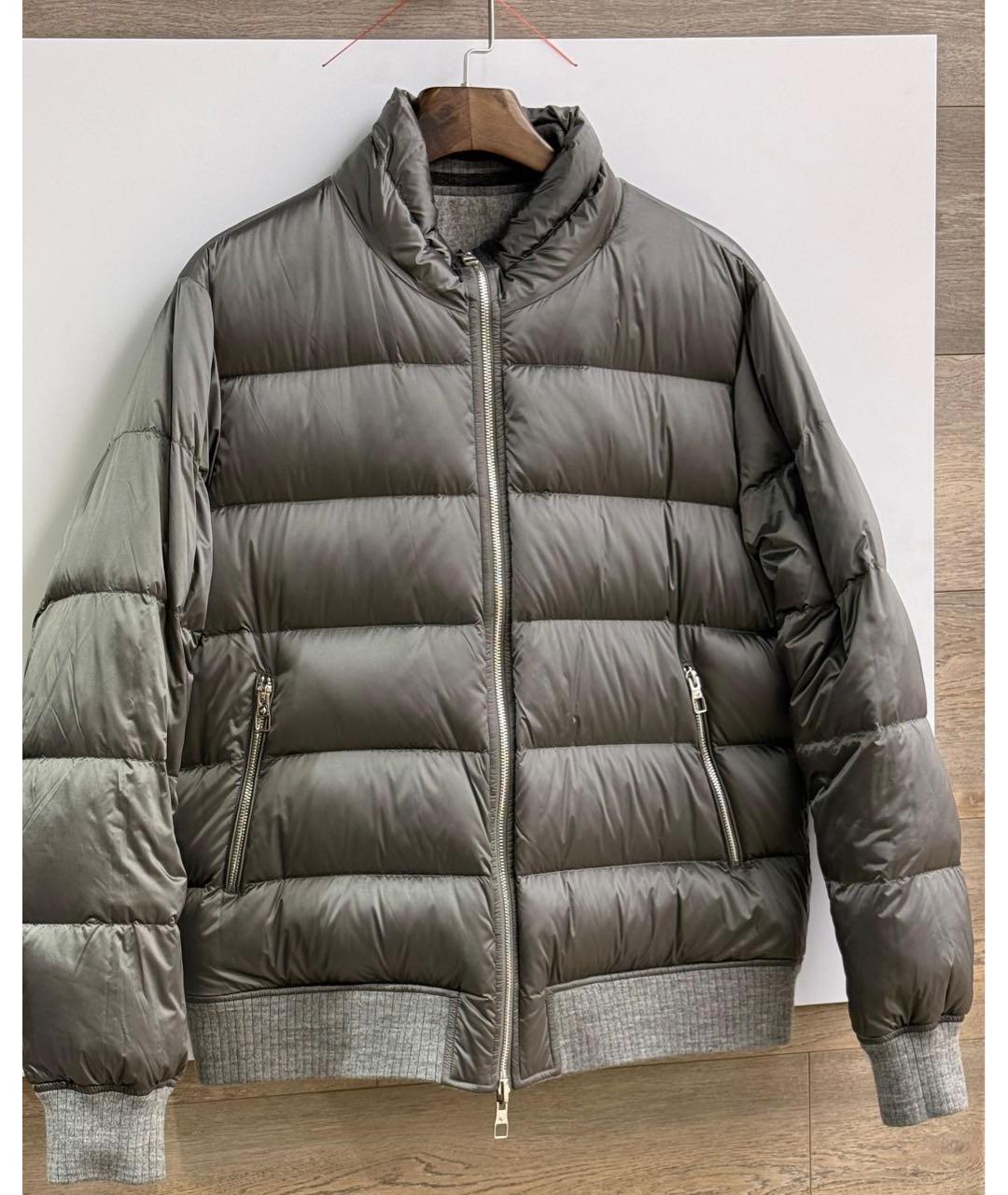 MONTECORE Серый шерстяной пуховик, фото 2