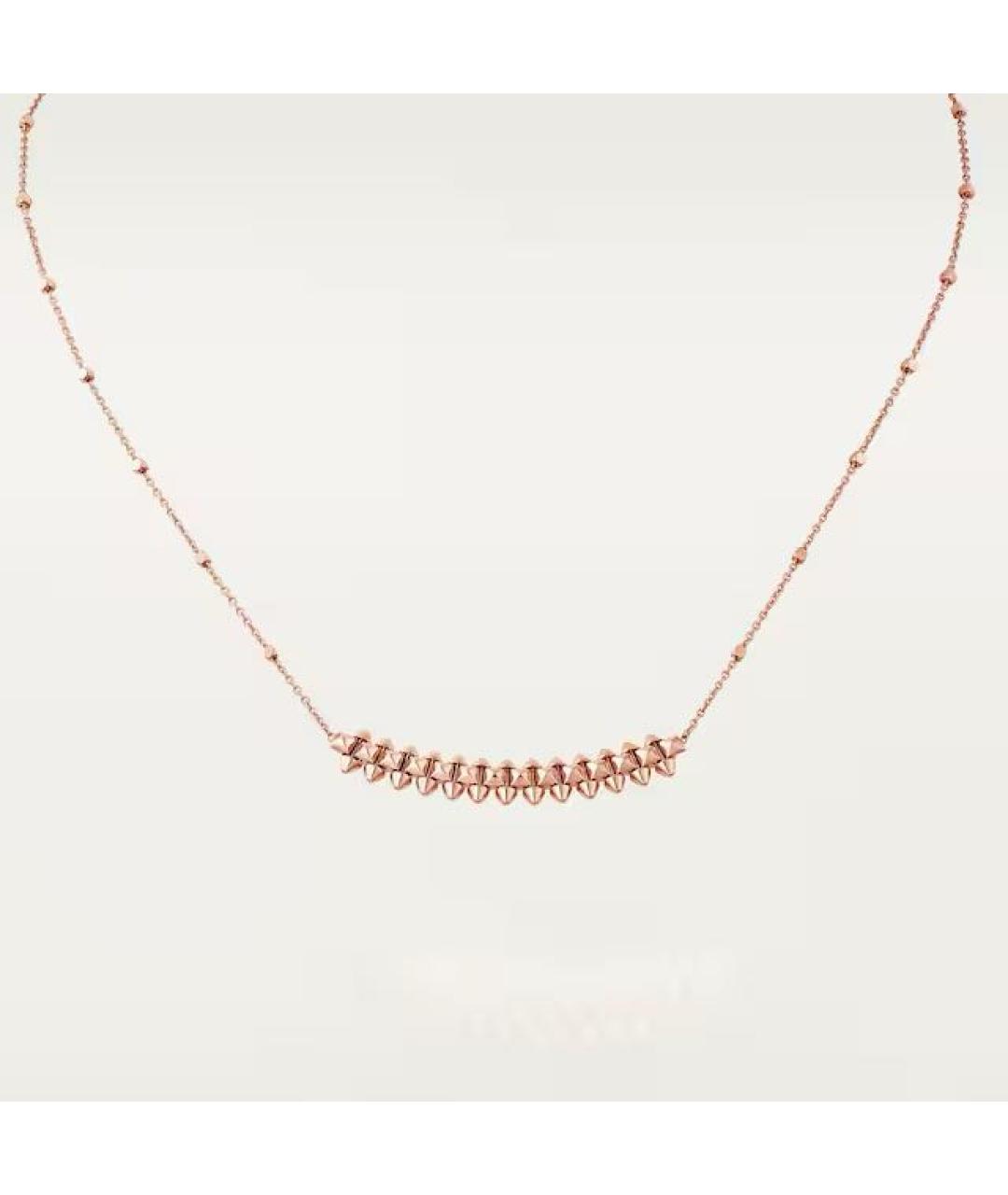 CARTIER Золотое колье из розового золота, фото 4