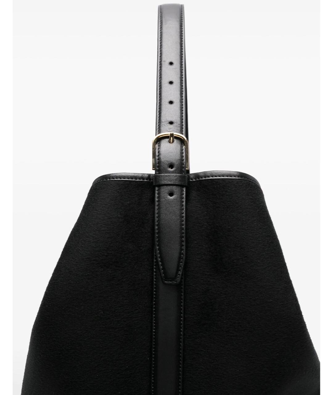 TOTEME Черная сумка тоут, фото 4