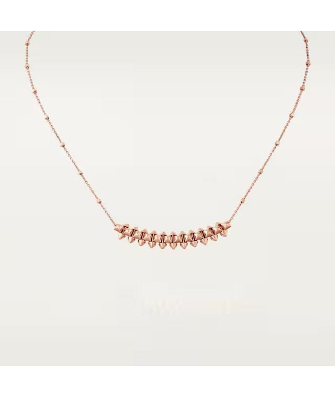 CARTIER Золотое колье из розового золота, фото 6