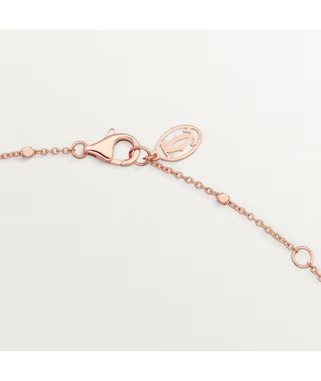 CARTIER Золотое колье из розового золота, фото 4