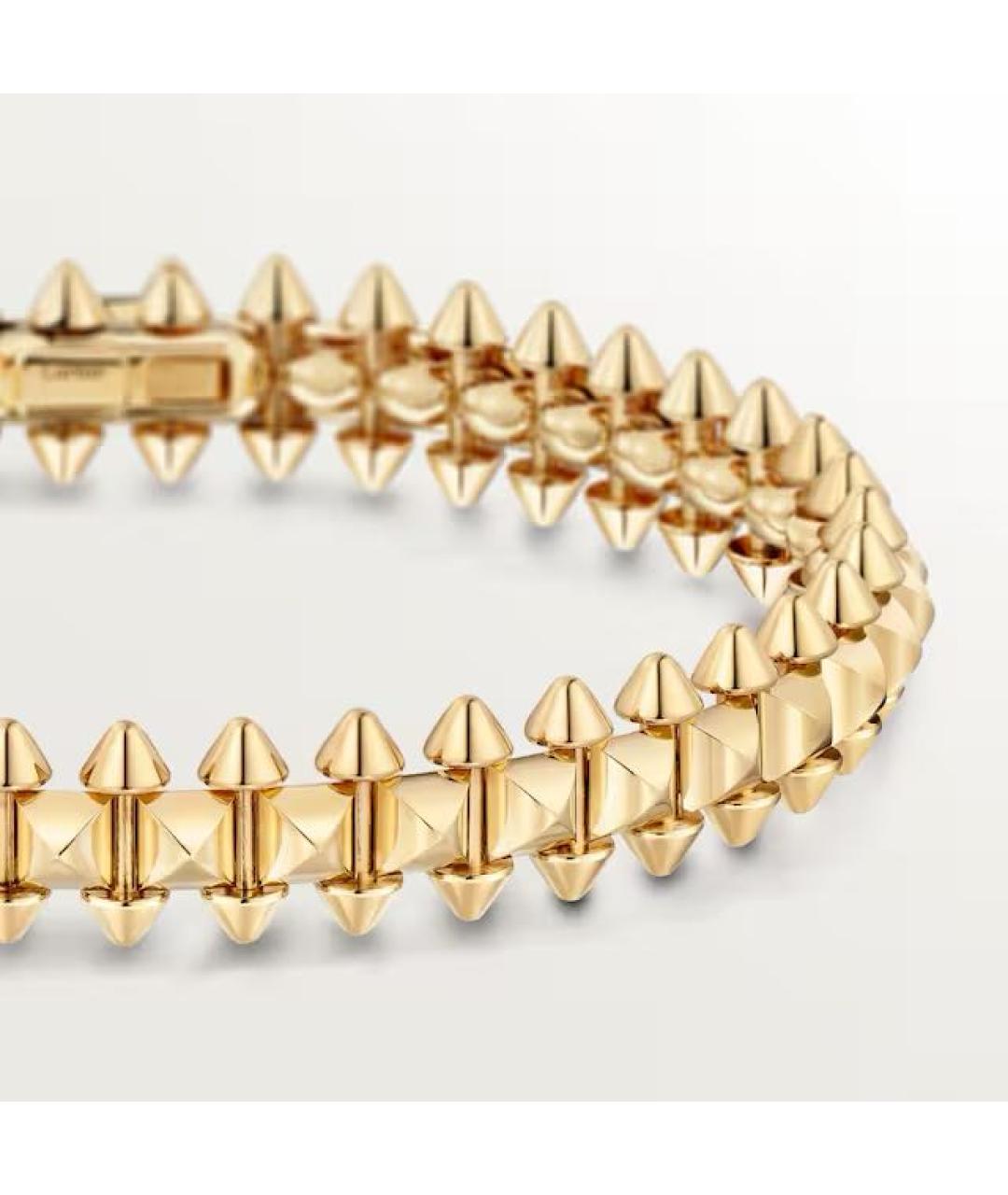CARTIER Золотой браслет из желтого золота, фото 4