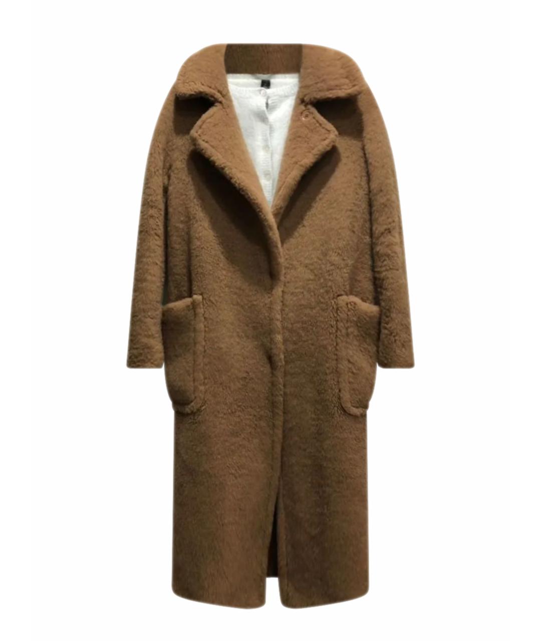 MAX MARA Коричневое пальто, фото 1