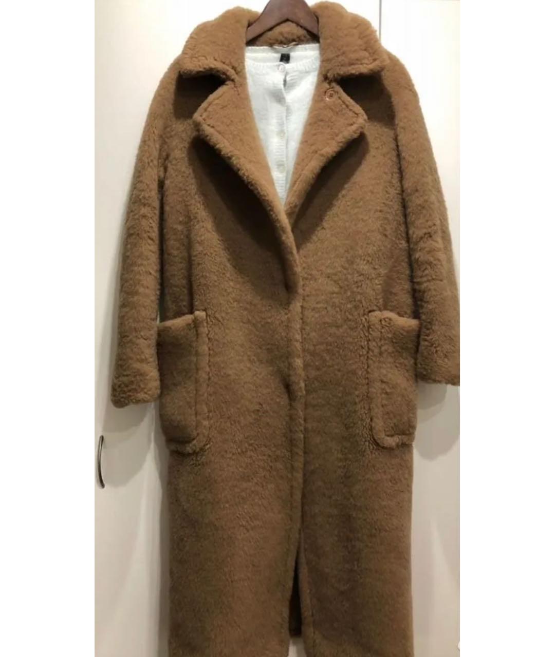 MAX MARA Коричневое пальто, фото 5