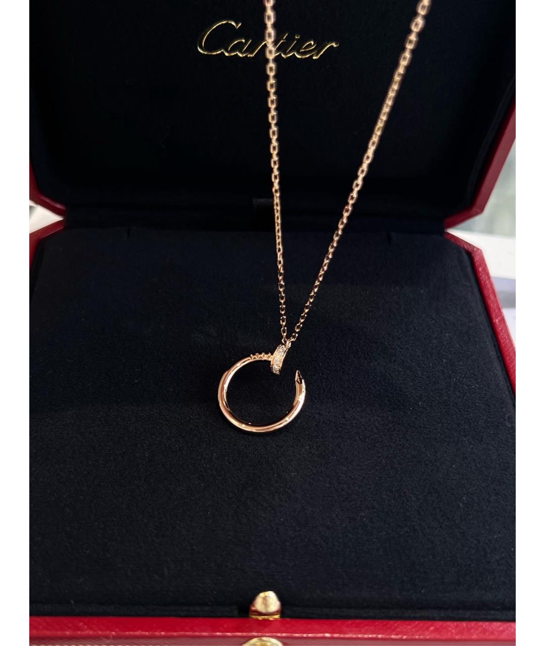 CARTIER Золотая подвеска из розового золота, фото 2