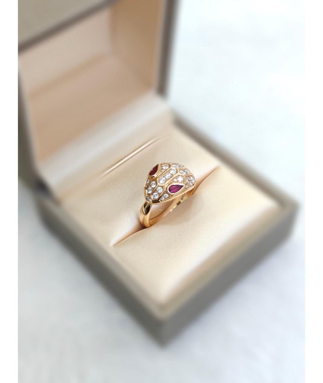 BVLGARI Золотое кольцо из розового золота, фото 2