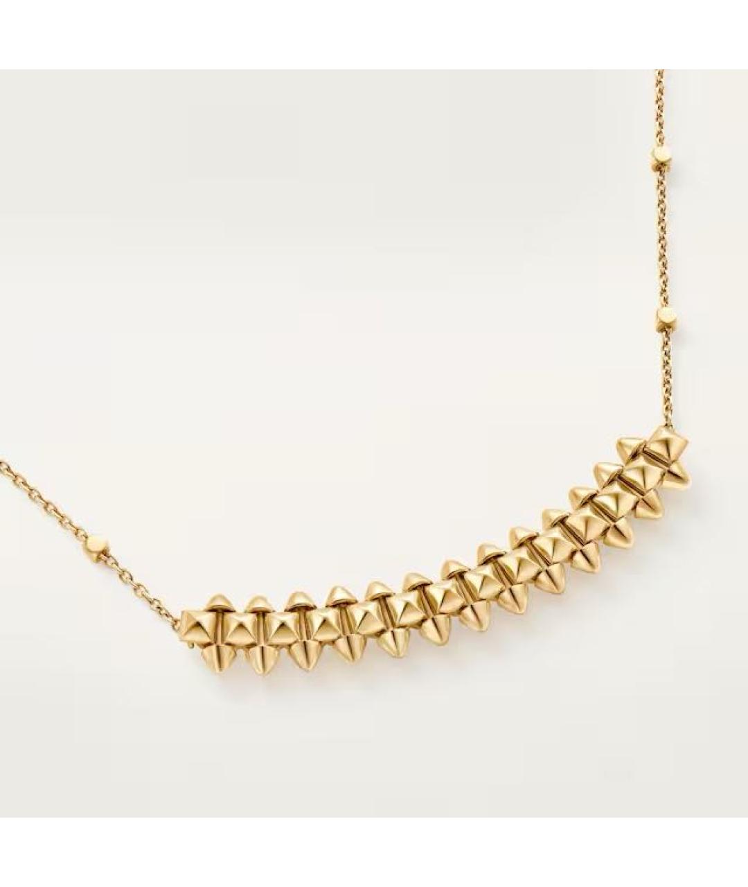 CARTIER Золотое колье из желтого золота, фото 4