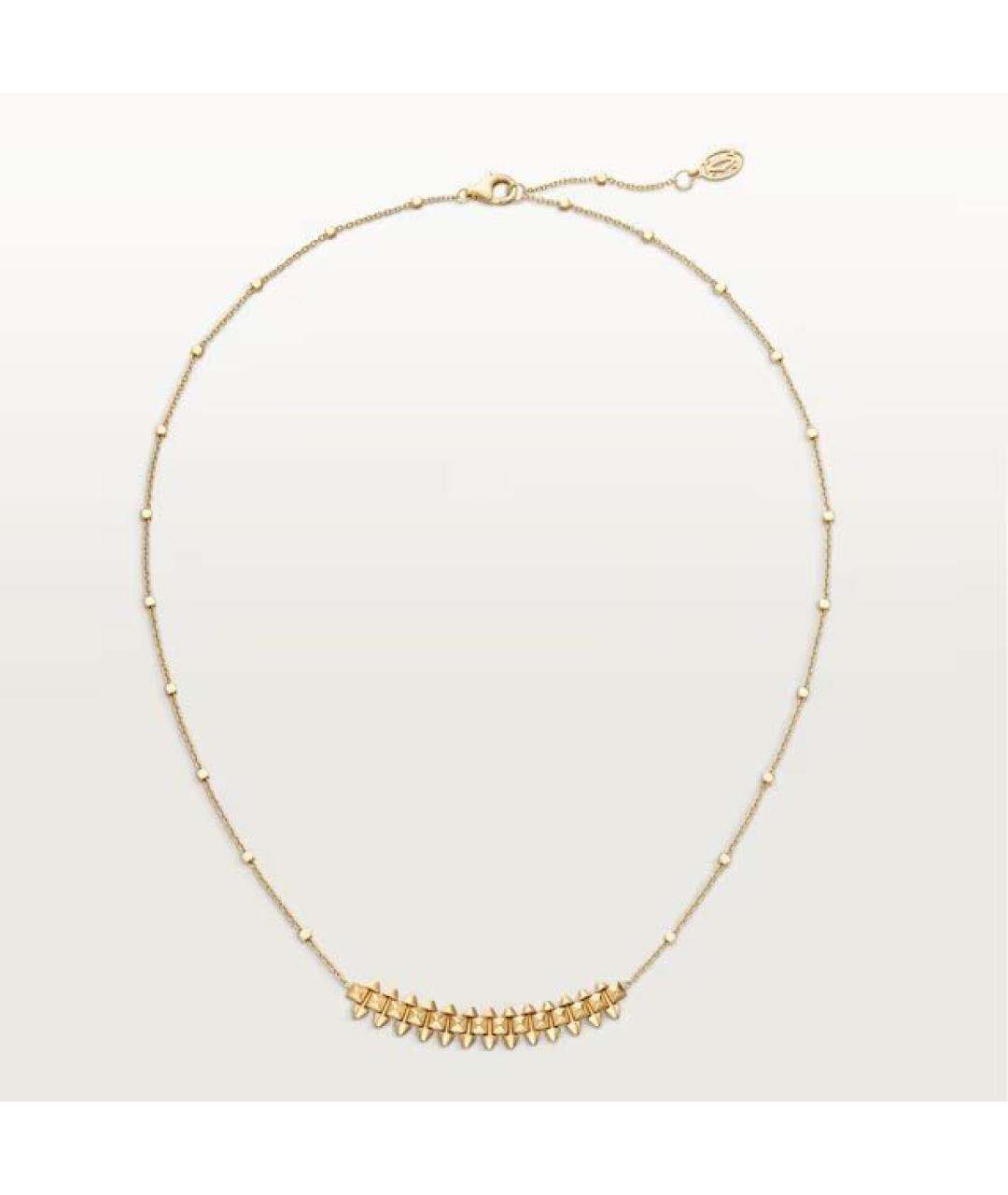 CARTIER Золотое колье из желтого золота, фото 6