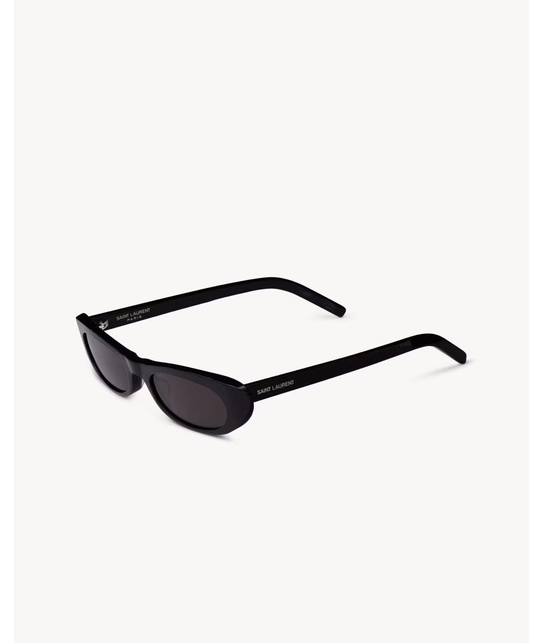 SAINT LAURENT Черные солнцезащитные очки, фото 3
