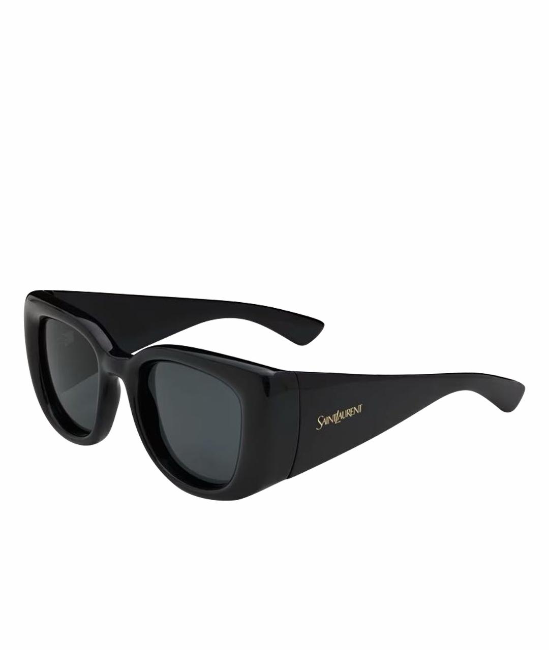 SAINT LAURENT Черные солнцезащитные очки, фото 1
