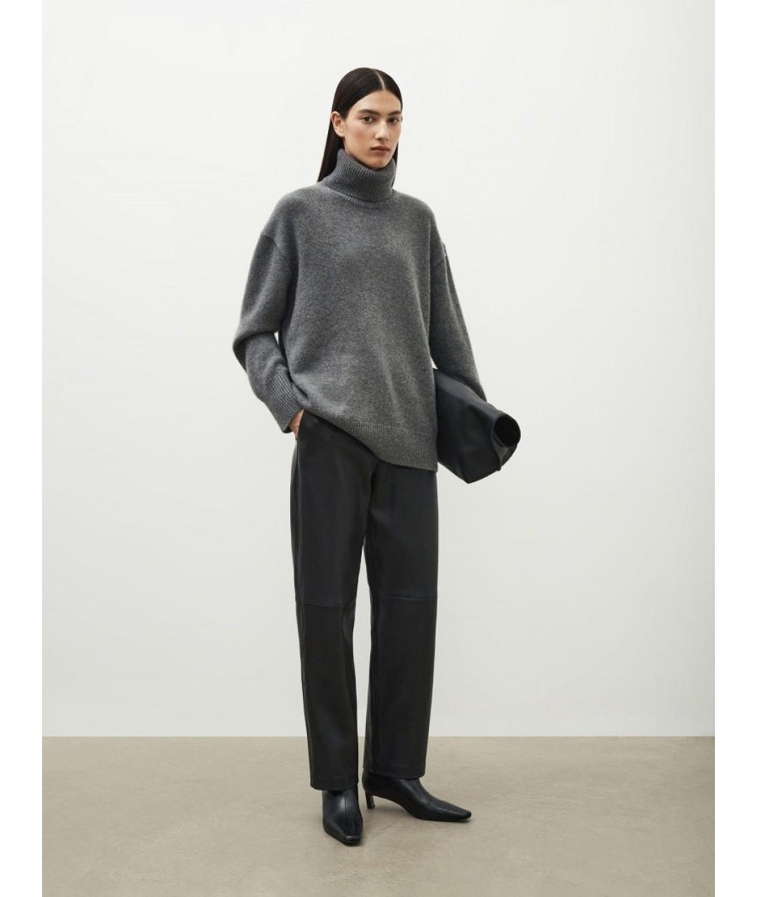 12 STOREEZ Антрацитовый кашемировый джемпер / свитер, фото 7